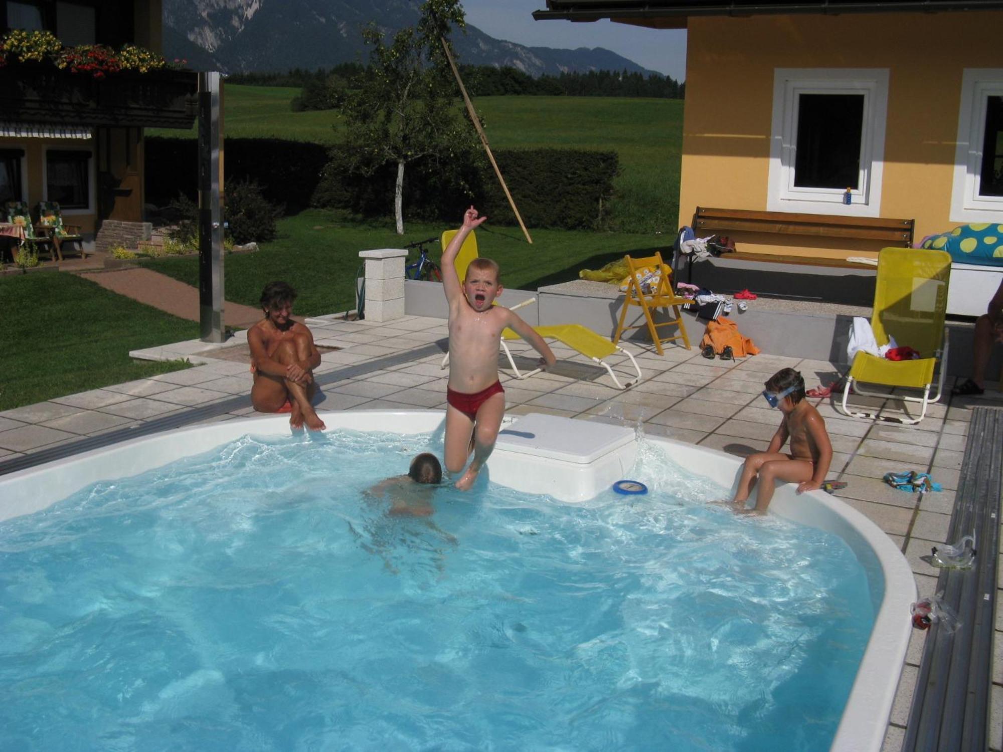 Ferienwohnung Alpenblick Hermagor-Pressegger See Exteriör bild